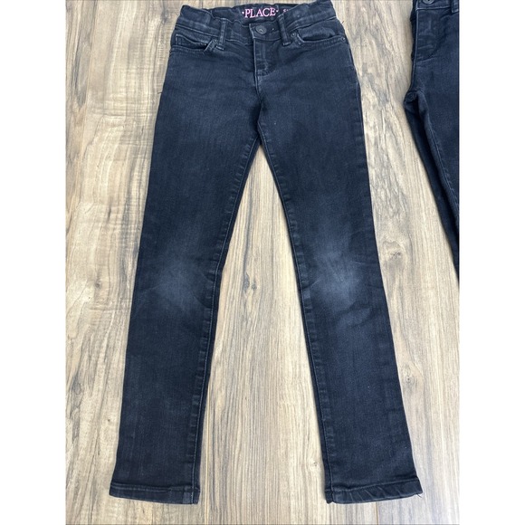 Lot Of 3 Girls Size 6S Super Skinny Jeans Childrens Place - Picture 4 of 8